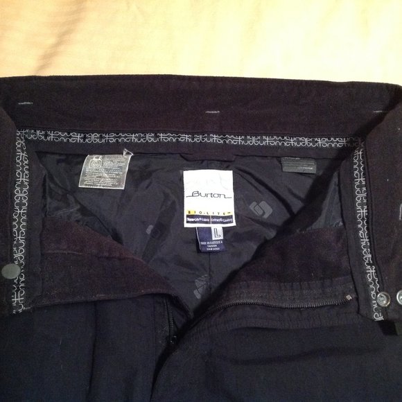 Burton Men's Biolight Black Snowboard Lined Large - Picture 4 of 8